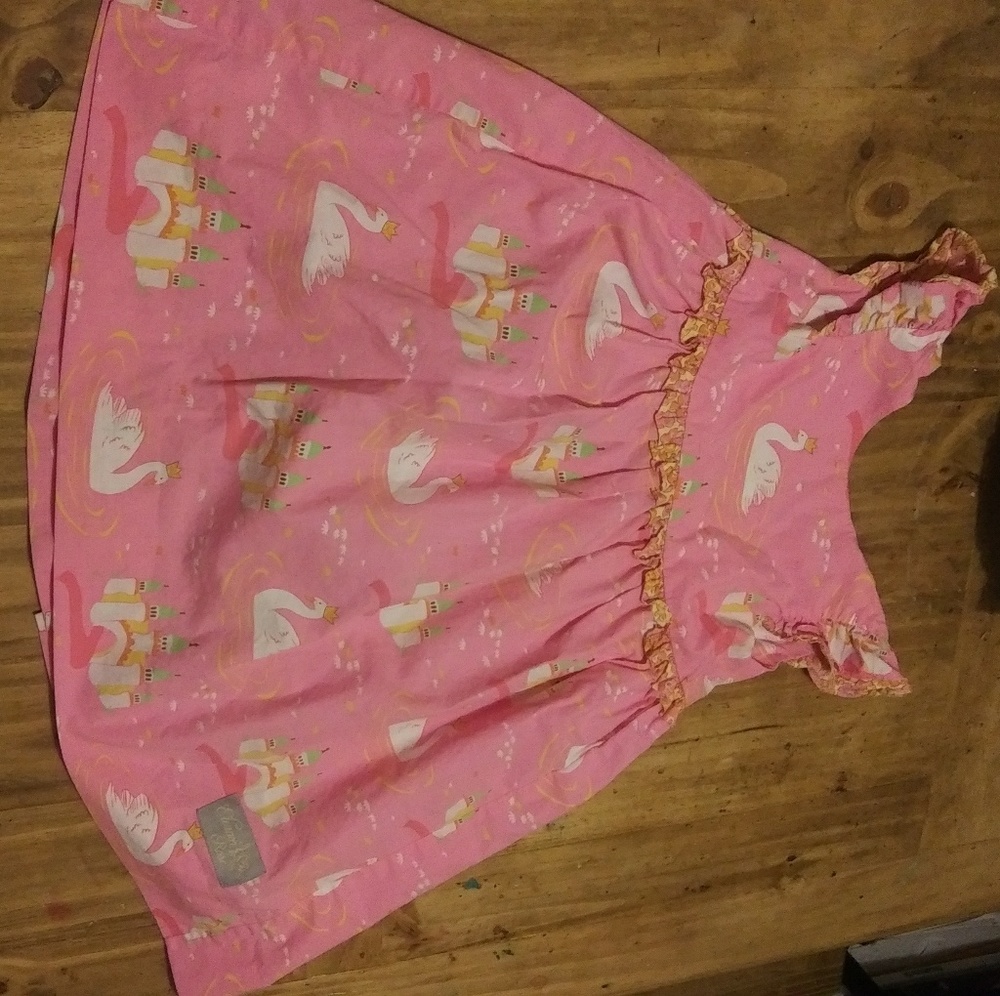 Eleanor Rose swan princess dress